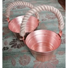 Ведро (ушат для бани) медное 3л