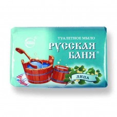 Мыло туалетное "Русская Баня" Липа.100гр.