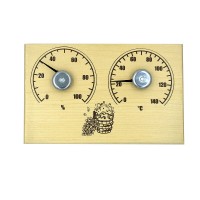 Термогигрометр для бани открытый СБО-2ТГ